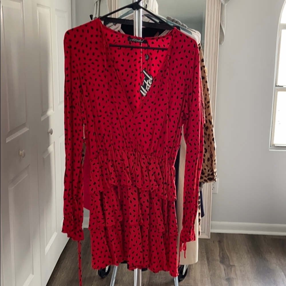Ruffle skirt Dress!! NWT